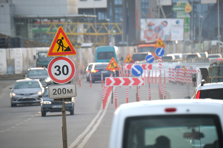 Road Construction Sites Safely