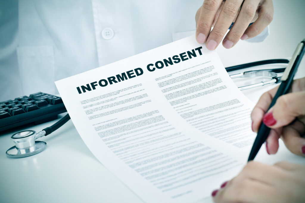 Informed Consent Violation Form